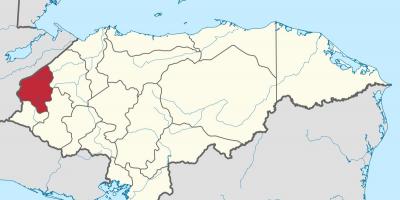 מפה של קופאן הונדורס